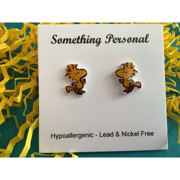 Woodstock Post Earrings - Charlie Brown & the Gang - Picture 3 of 4
